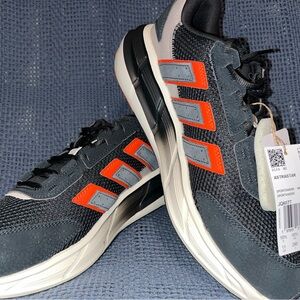 Adidas Men’s Astrastar-Carbon/Carbon/Impact Orange, Size:11,NWT